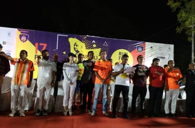 પહેલીવાર હાફ મેરેથોનનું બારડોલીમાં આયોજન, ફિલ્મ અભિનેતાઓએ પણ આપી હાજરી