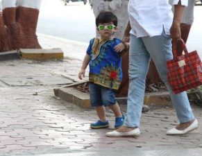 મુંબઈમાં ફરવા નીકળ્યા 'છોટે નવાબ', આવખતે પહેર્યો કૂર્તો, સોશિયલ મીડિયા પર ફરી એક વાર છવાયા તૈમૂર અલી ખાનના આ COOL PICS