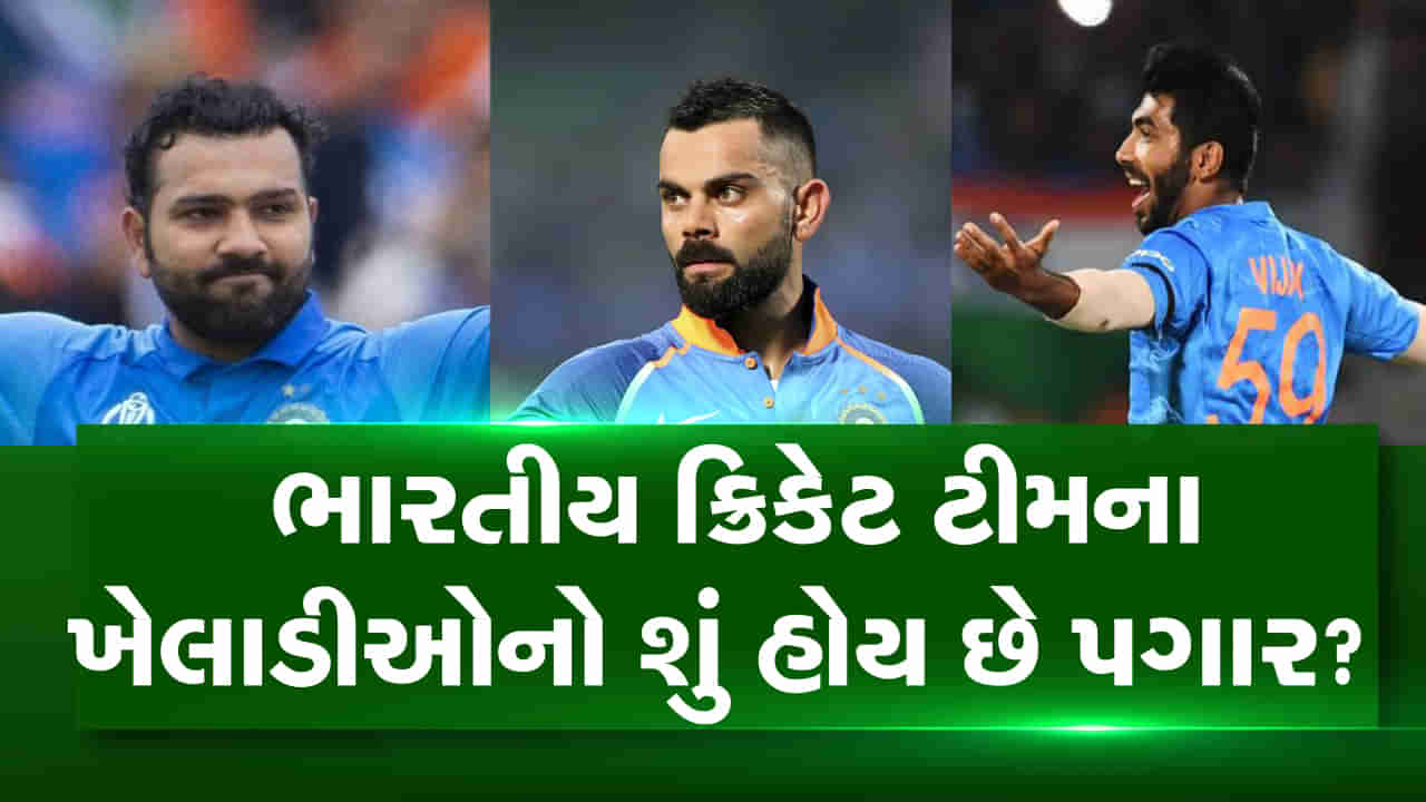Video: ભારતીય ક્રિકેટ ટીમના ખેલાડીઓનો શું હોય છે પગાર? જાણો કયાં ખેલાડીને મળે છે કેટલો પગાર?