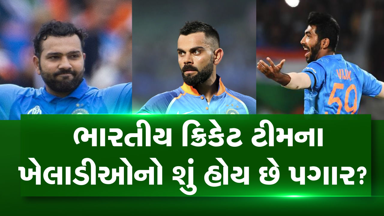 Video: ભારતીય ક્રિકેટ ટીમના ખેલાડીઓનો શું હોય છે પગાર? જાણો કયાં ખેલાડીને મળે છે કેટલો પગાર?