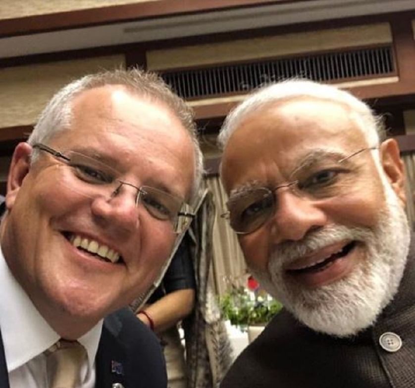 ઓસ્ટ્રેલિયાના વડાપ્રધાને PM મોદી સાથે લીધી Selfie, જુઓ ટ્વિટર પર શેર કરતા કેપ્શનમાં શું લખ્યુ