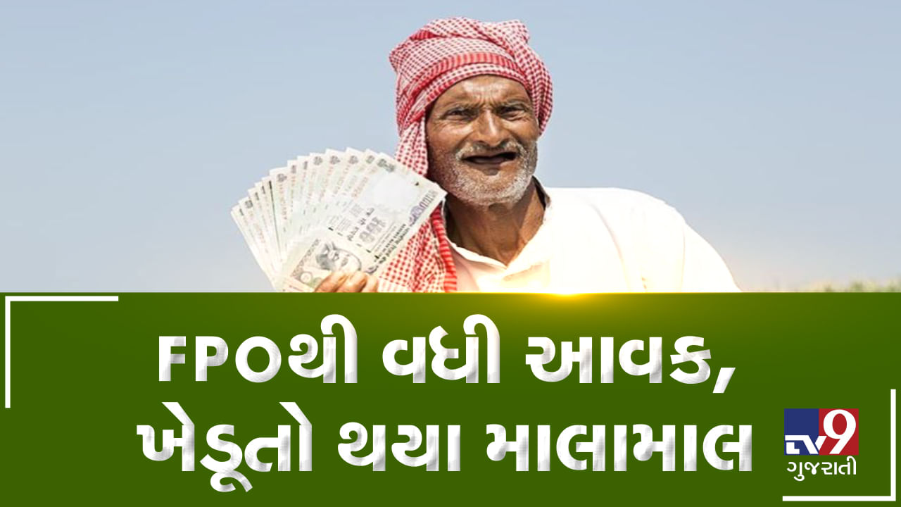 Video: FPOથી વધી આવક, ખેડૂતો થયા માલામાલ