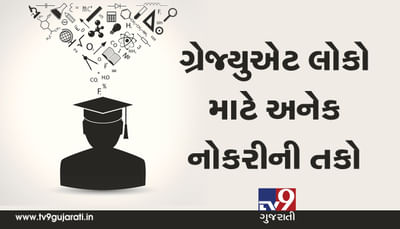 ગ્રેજ્યુએટ લોકો માટે છે બેન્કિંગ, શિક્ષણ, કોમ્પ્યુટર જેવા ક્ષેત્રોમાં નોકરીની તકો