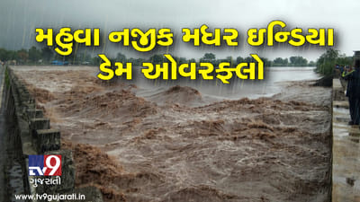 VIDEO: ડાંગમાં નદી બે કાંઠે અને મહુવાના ઉમરામાં મધર ઈન્ડિયા ડેમ ઓવરફ્લો થયો