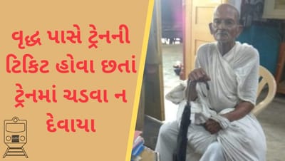 ઉત્તર પ્રદેશના ઈટાવામાં આ વૃદ્ધને ટ્રેનની ટિકિટ હોવા છતાં ઉતારી દેવાયા, બસમાં ગાજીયાબાદ સુધી કરવી પડી સફર