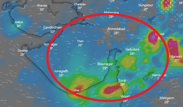 ગુજરાતમાં સૌરાષ્ટ્ર સહિતના વિસ્તારોમાં 3 દિવસ અતિભારે વરસાદની આગાહી, જુઓ VIDEO