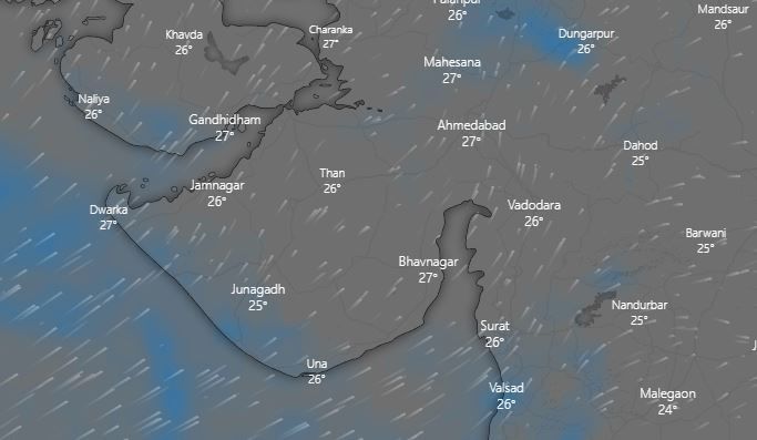 જાણો ગુજરાતમાં વરસાદને લઈને હવામાન વિભાગે શું કરી આગાહી