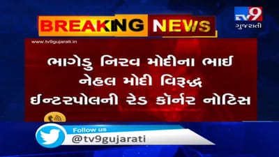 VIDEO: ભાગેડુ નિરવ મોદીના ભાઈ નેહલ મોદી વિરૂદ્ધ ઇન્ટરપોલે રેડ કોર્નર નોટીસ જાહેર કરી