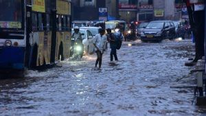 સૌરાષ્ટ્ર: રાજકોટમાં નોંધાયો અધધધ... 59 ઈંચ વરસાદ, તૂટ્યો 102 વર્ષનો રેકોર્ડ