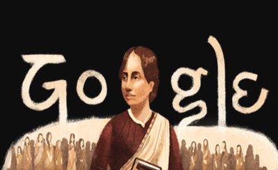 GOOGLEએ બનાવ્યું ખાસ ડૂડલ: બ્રિટિશ ઈન્ડિયાના પ્રથમ ગ્રેજ્યુએટ મહિલા, જેમણે મહિલાઓને મત આપવાનો અધિકાર અપાવ્યો
