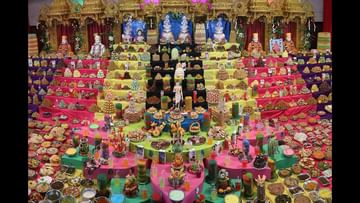 વડોદરાના BAPS સ્વામિનારાયણ મંદિરમાં ભગવાનને ધરાવાયો મહા અન્નકૂટ, જુઓ VIDEO