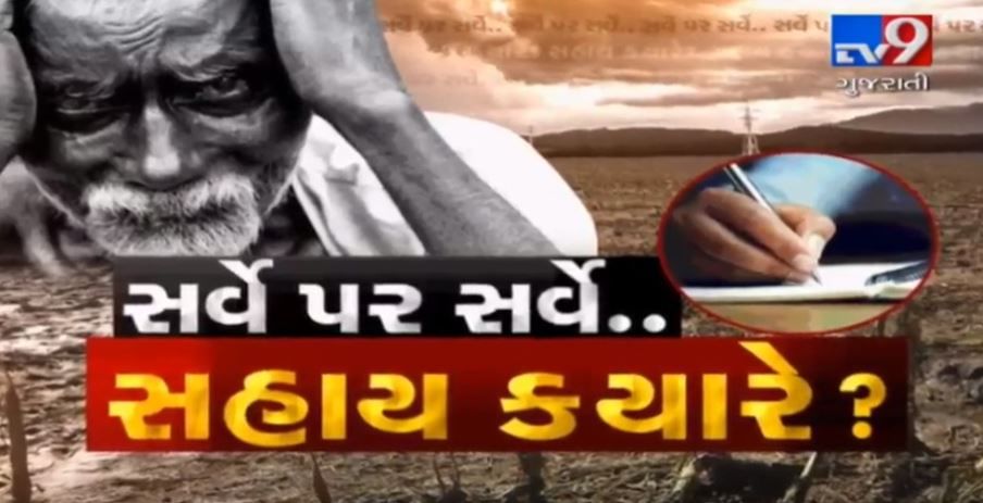 જામનગર: માવઠાથી ખેડૂતોના હાલ બેહાલ, સરકારના દાવા વચ્ચે હજુ પણ 5 હજાર હેક્ટરમાં સર્વે બાકી, જુઓ VIDEO