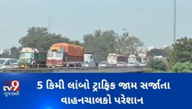 ભરૂચ: જૂનો સરદાર બ્રિજ ક્ષતિગ્રસ્ત હોવાથી વાહનવ્યવહાર કરાયો બંધ, 5 કિમી લાંબો ટ્રાફિક જામ સર્જાતા વાહનચાલકો પરેશાન