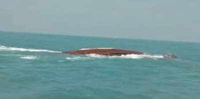 ઉનાના દરિયામાં 3 બોટની જળ સમાધિ, લાપતા 5 ખલાસીઓ પૈકી 2 નાં મૃતદેહ મળ્યા