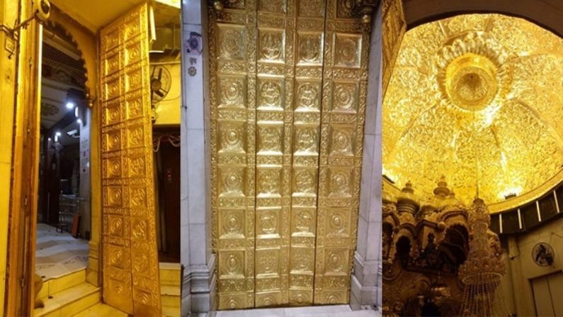 મુંબઈ: સિદ્ધિવિનાયક મંદિરના દરવાજાઓ મઢાયા સોનાથી, જુઓ નજારો