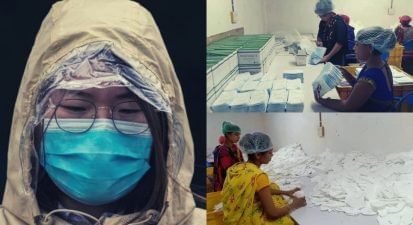 કોરોના વાયરસથી રક્ષણ આપતા ચહેરાના માસ્ક માટે અમદાવાદની બોલબાલાઃ ચીનને પણ આપવો પડે છે ઓર્ડર
