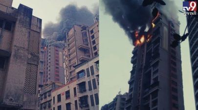 નવી મુંબઈમાં સેક્ટર 144માં 21 માળની નેરુલ સીવુડ્સ એપાર્ટમેન્ટના એક ફ્લોર પર લાગી આગ