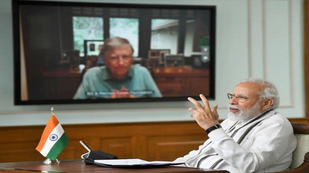 PM મોદીએ બિલ ગેટ્સ સાથે વીડિયો કોન્ફરન્સથી કોરોના વાઈરસ પર કરી ચર્ચા