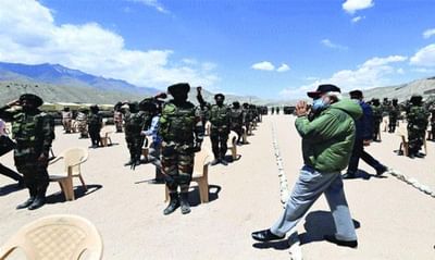 LAC પર તહેનાત સૈન્ય જવાનોમાં હાઈ જોશ, મોદીની મુલાકાત બાદ જવાનોમાં અદમ્ય ઉત્સાહ