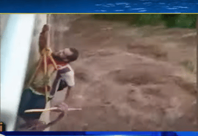 જૂનાગઢ: સોનરખ નદીના ઘોડાપૂમાં ફસાયો એક યુવાન, જુઓ VIDEO