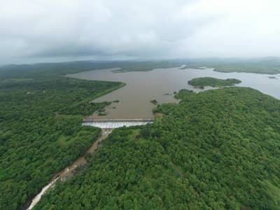 જુઓ વીડિયોઃ ગીરના જંગલની વચ્ચોવચ આવેલ કમલેશ્વર ડેમ છલકાયા સમયનો આકાશી નજારો...