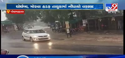 VIDEO: પંચમહાલ જિલ્લામાં મનમૂકીને વરસ્યા મેઘરાજા, ગ્રામ્ય પંથકમાં પણ જામ્યો વરસાદી માહોલ