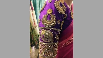 સિમ્પલ સાડીને પણ હટકે લુક આપશે આવી ડિઝાઈનર બ્લાઉઝ