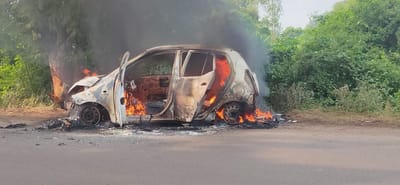 જંબુસરમાં કારમાં આગ લગતા દોડધામ મચી, એક સપ્તાહમાં બીજો બનાવ