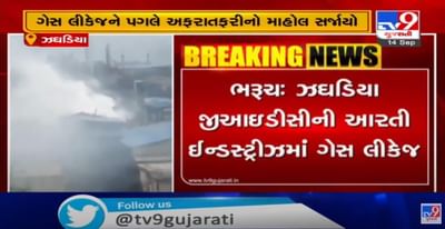 ઝગડિયાની આરતી ઈન્ડસ્ટ્રીઝમાં ગેસ લીકેજથી દોડધામ, ગેસ લીકેજની તપાસ કરવા દોડ્યુ તંત્ર