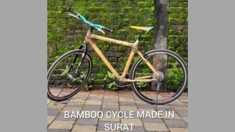 સુરતમાં વિદ્યાર્થીએ બનાવી બામ્બુમાંથી અનોખી સાઇકલ, જાણો કેટલું છે વજન અને શું છે કિંમત?