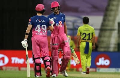 T-20 લીગ: ચેન્નાઈ સામે રાજસ્થાનનો રોયલ વિજય, જોસ બટલરના તોફાની 70 રન