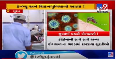 સુરતમાં કોરોનાના કહેર વચ્ચે રોગચાળો વકર્યો, ડેન્ગ્યૂ, ચિકનગુનિયા, મેલેરિયાએ લીધો ભરડો