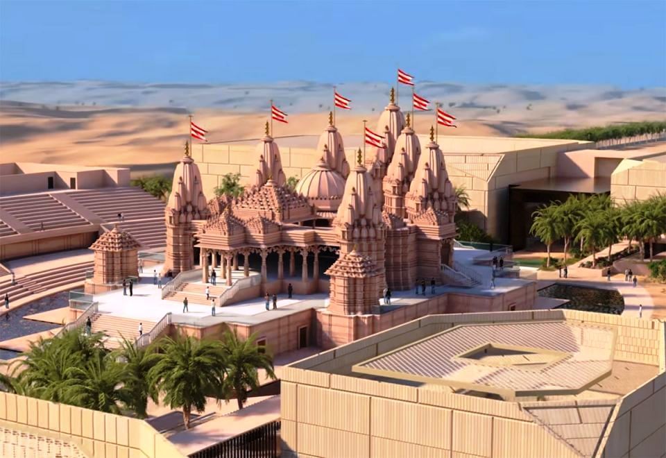 UAEના અબુધાબીમાં બનનારા BAPSના ભવ્ય મંદિરની ડિઝાઈન થઈ તૈયાર, ભારતીય દૂતાવાસે ટ્વિટ કરીને આપી જાણકારી