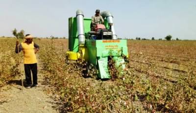 કપાસની ખેતી કરતા ખેડૂતો માટે કપાસની વીણીનું મશીન, સુરેન્દ્રનગરના ખેડૂતની નવિનત્તમ શોધ