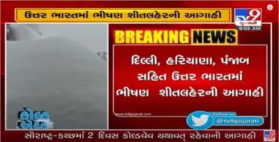 ઉત્તર ભારતમાં એક અઠવાડિયા સુધી તાપમાન નીચું રહેશે, આગામી બે દિવસ હાડ થજવતી ઠંડીની આગાહી