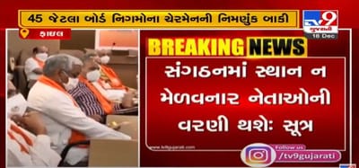 સ્થાનિક સ્વરાજની ચૂંટણી પહેલા અસંતોષને ખાળવા પ્રદેશ ભાજપનો પ્રયાસ, બોર્ડ નિગમોમાં ચેરમેનની નિમણૂંક થશે
