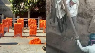 Surendranagar : લિંબડીના મહાલક્ષ્મી મંદિર પાસે 360 વર્ષ પૌરાણિક 15 ખાંભી મળી આવી