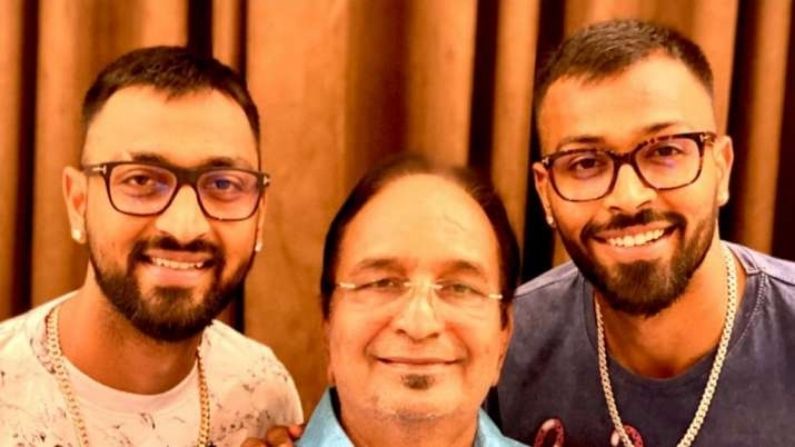 hardik pandya father died because of heart attack