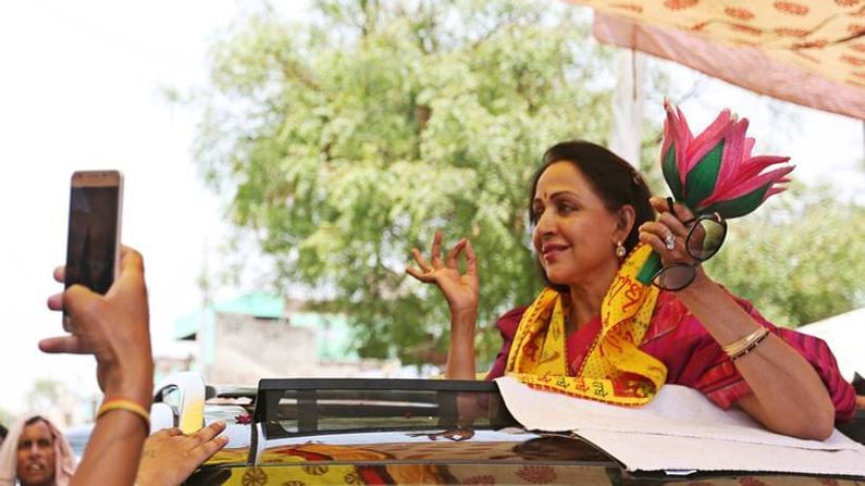 West Bengalચૂંટણીના પ્રચાર અભિયાન માટે Hema Maliniએ લોન્ચ કર્યા ગીત