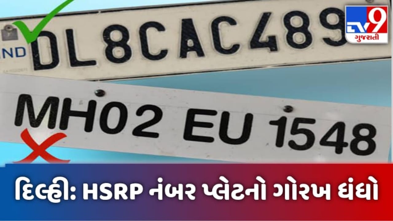 Number Game: અહીં માત્ર 600 રૂપિયામાં ખુલ્લેઆમ મળે છે ગેરકાયદેસર HSRP નંબર પ્લેટ