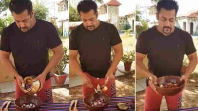 SALMAN KHANએ તૈયાર કર્યું ડુંગળીનું અથાણું, વિડીયો થઈ રહ્યો છે SOCIAL MEDIAમાં વાયરલ