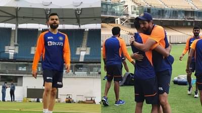 IND vs ENG: ક્વોરન્ટાઇ હેઠળ રુમમાં પુરાઇ રહેલા ખેલાડીઓ તાલીમ માટે મેદાનમાં પહોંચ્યા