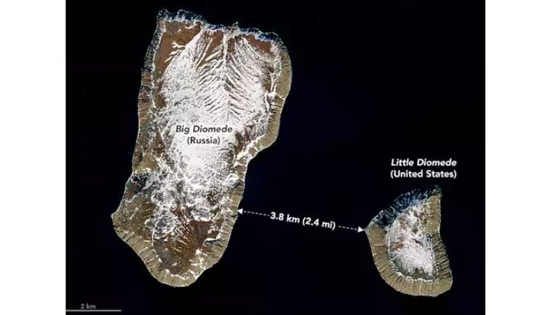 Yesterday and Tomorrow Islands: બે ટાપુઓ 3 માઇલ દૂર છે, છતાં સમયમાં 21 કલાકનો તફાવત કેવી રીતે છે?