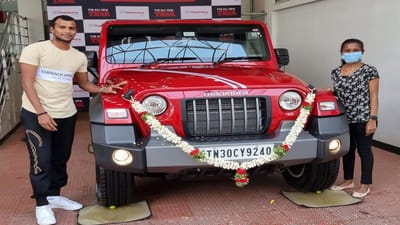 Cricket : ઓસ્ટ્રેલીયા સામે પ્રદર્શન માટે આનંદ મહિન્દ્રાએ કાર ગીફ્ટ કરી, ટી નટરાજને રિટર્ન ગીફ્ટ આપી