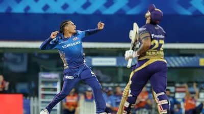 IPL 2021 KKR vs MI: મુંબઈ સામે કલકત્તાને હાથમાં આવેલી બાજી સરકી ગઈ, મુંબઈની 10 રને જીત, રાહુલ ચાહરની 4 વિકેટ
