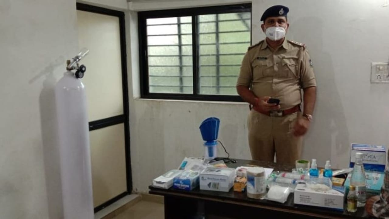 Ramol Police Station લાઈફ સેવિંગ સપોર્ટ સિસ્ટમથી સજ્જ, સંક્રમિત પોલીસકર્મીઓને મળશે સારવાર