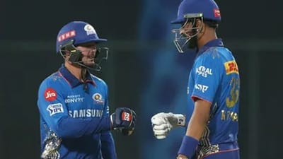 IPL 2021 MI vs RR: મુંબઇ એ રાજસ્થાનને 7 વિકેટે હરાવ્યુ, ક્વિન્ટમન ડીકોકના શાનદાર 70 રન