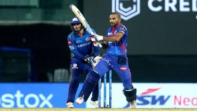 IPL 2021 DCvsMI: મુંબઈ ઈન્ડીયન્સ સામે દિલ્હી કેપિટલ્સનો 6 વિકેટે વિજય, ધવનના 45 રન