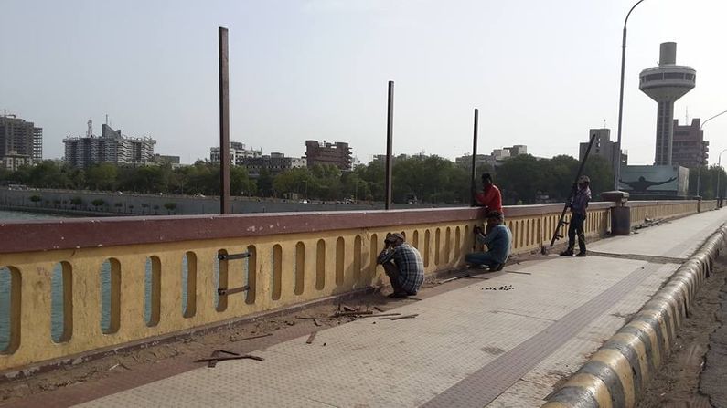 Ahmedabad: The city's Nehru Bridge was reopened after repairs, had been closed for 45 days