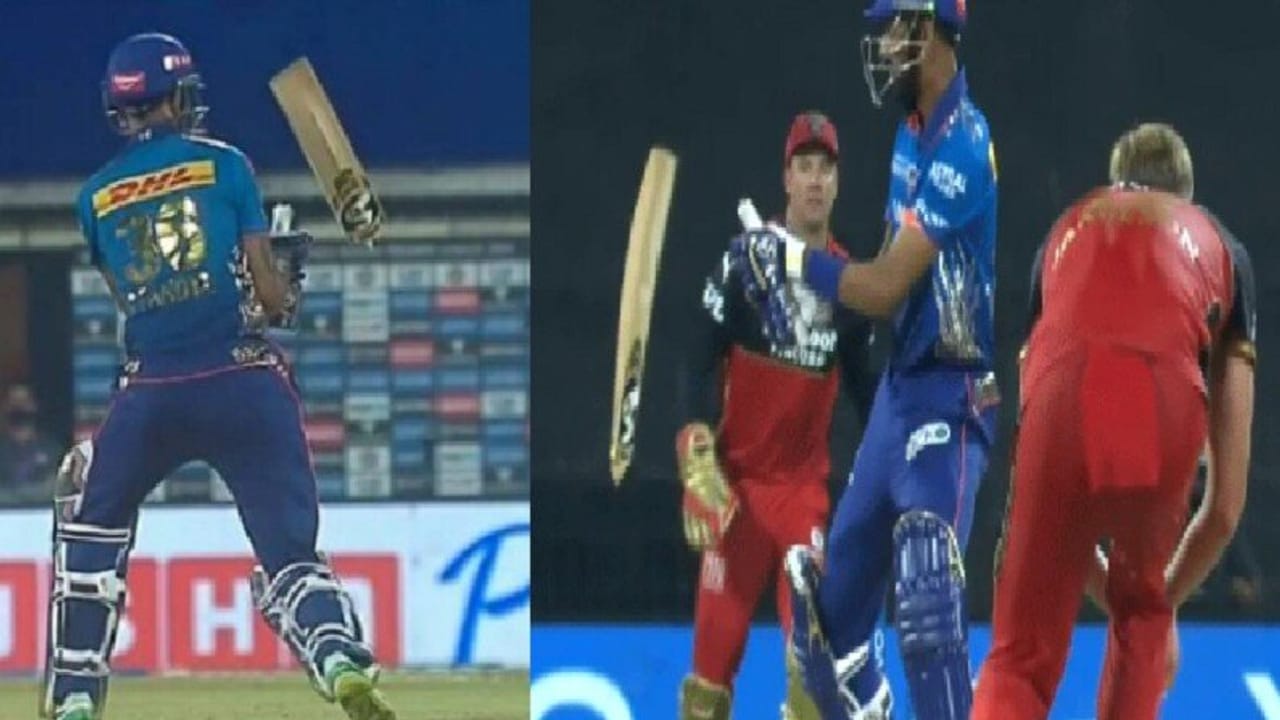 IPL 201: કૃણાલ પંડ્યાને 15 કરોડના મોંઘાદાટ બોલરે બોલ નાંખ્યોને બેટના બે ટુકડા કરી નાંખ્યા, જુઓ વિડીયો